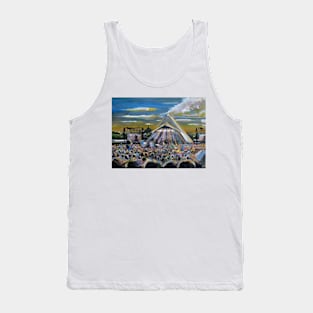 Glastonbury Music festival  Pyramid stage Tank Top